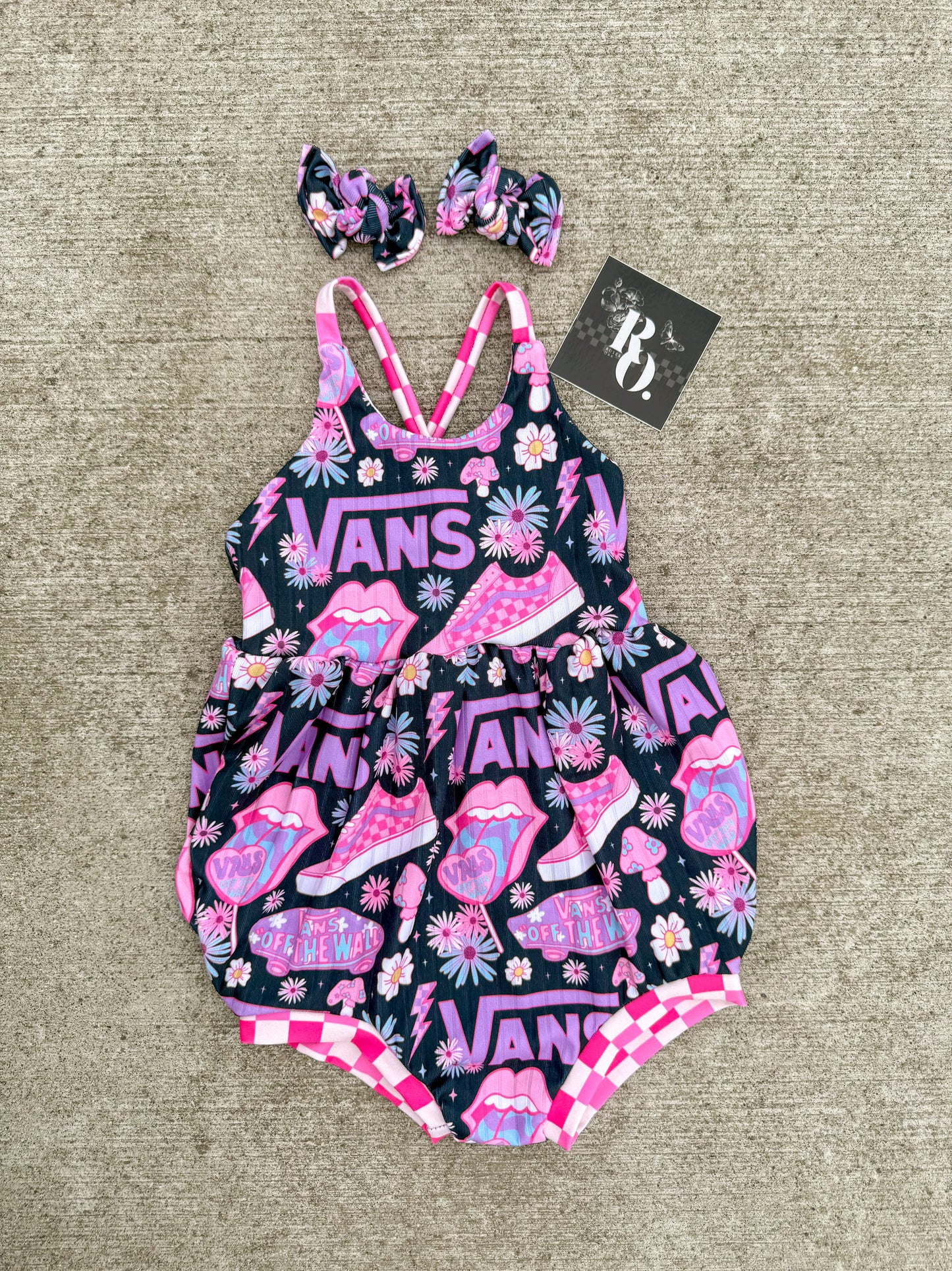 Purple Haze Bubble Romper