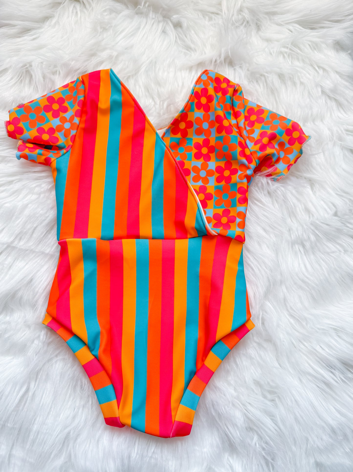 Stella Swimsuit one piece with cross over back