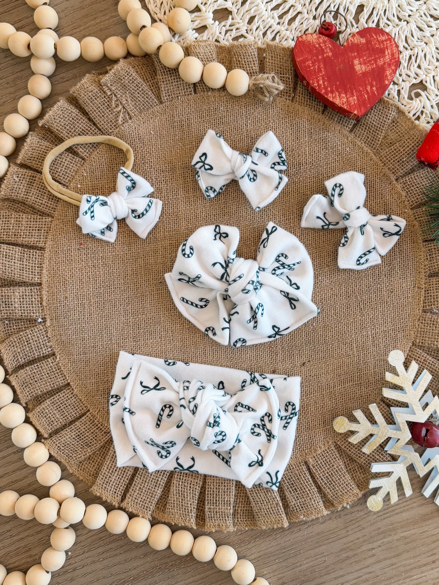 Christmas Big Brooke Bow