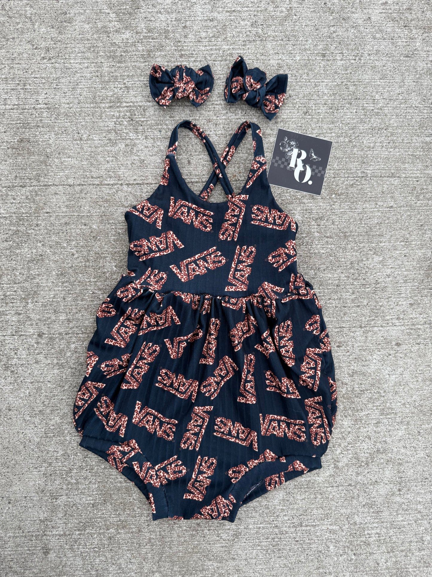 Cheetah V@nz Bubble Romper