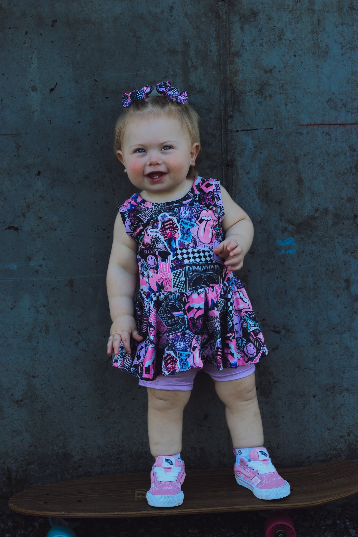 Girls Rock Romper