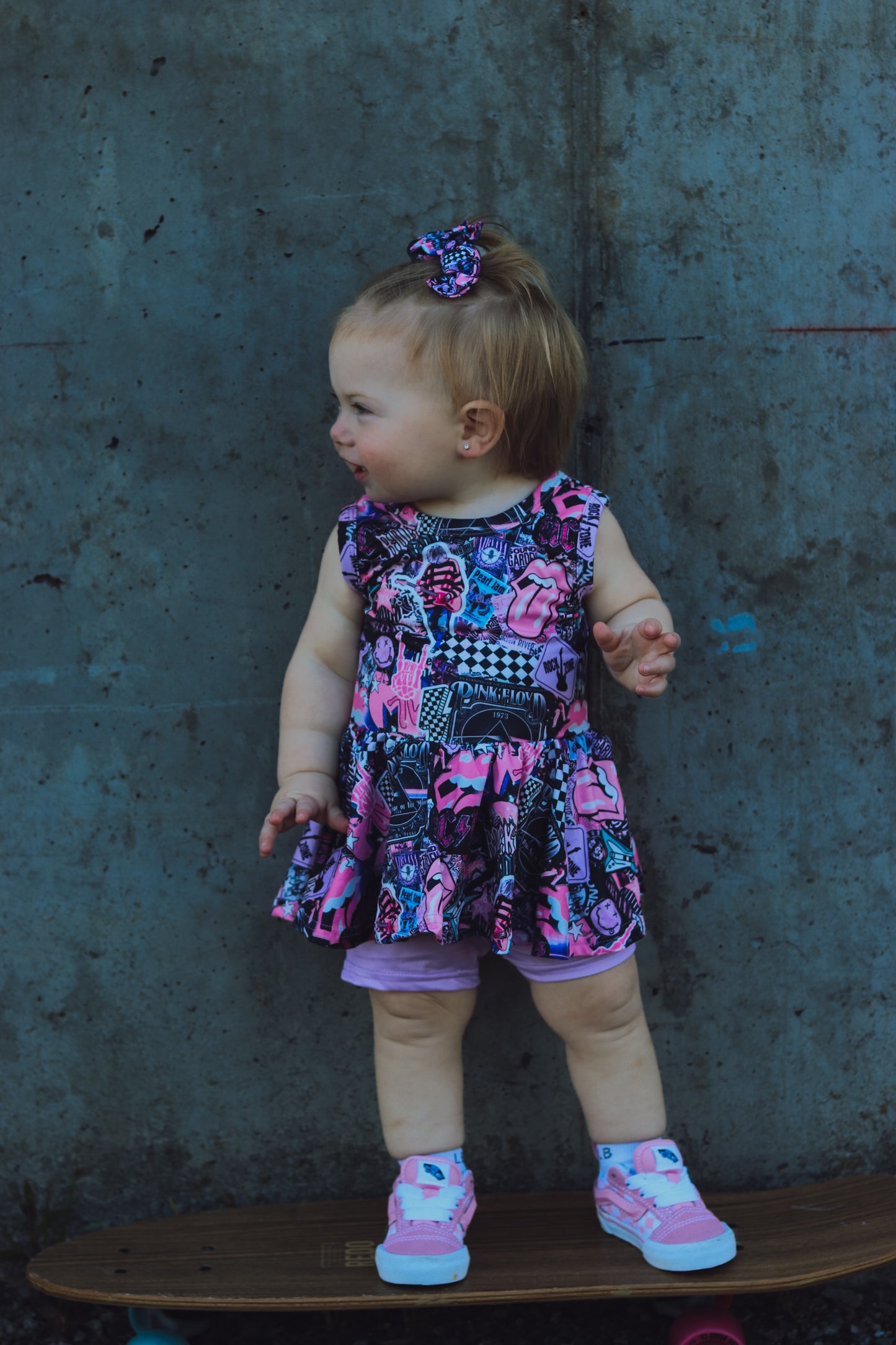 Girls Rock Romper