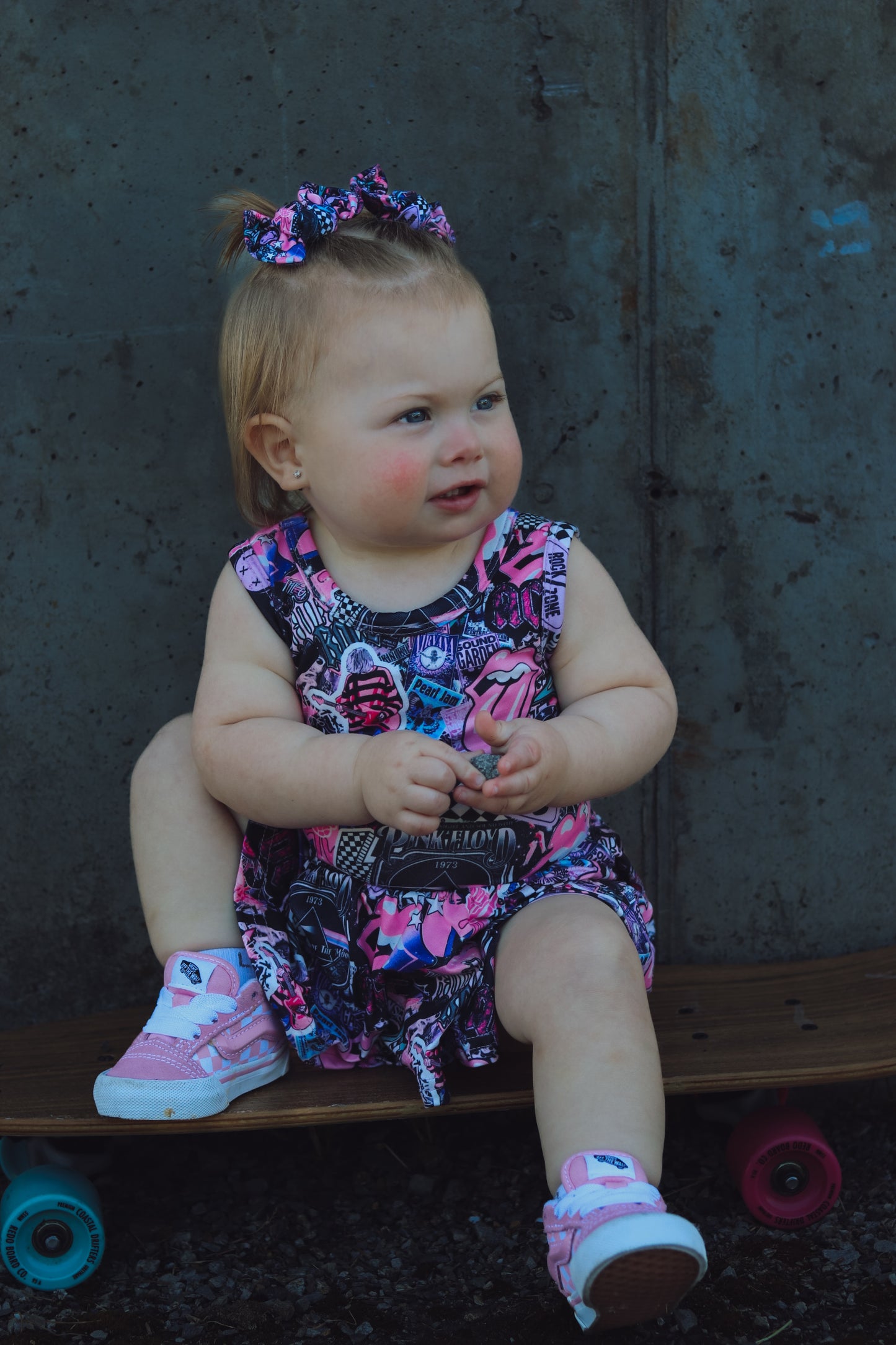 Girls Rock Romper