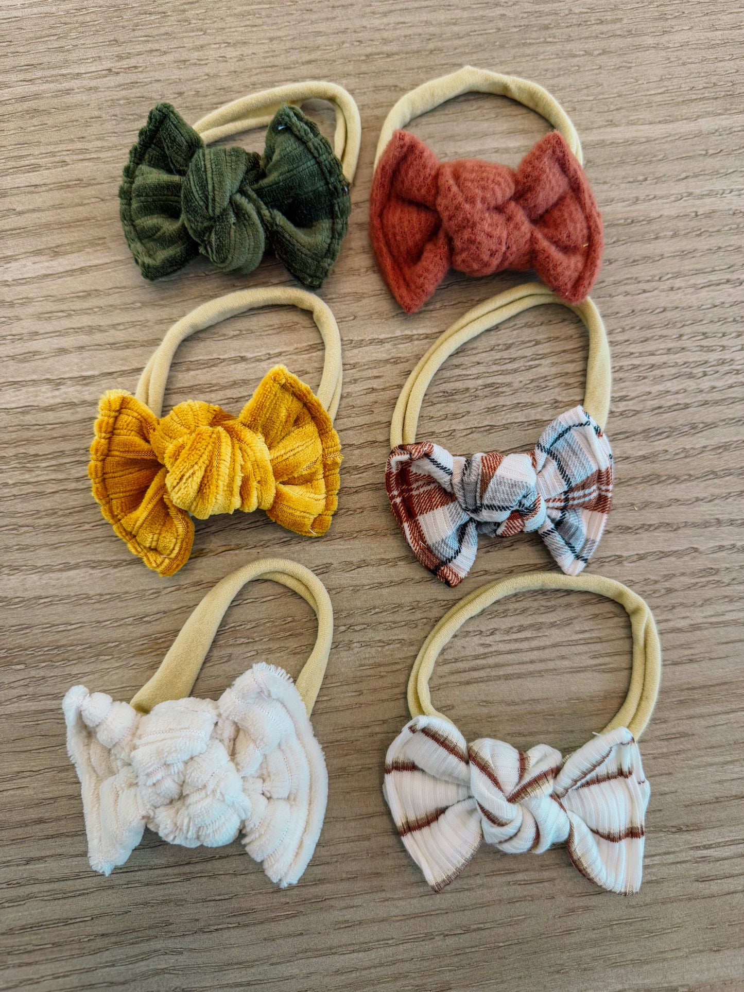 Fall collective Knotted 2inch Bow on Nylon