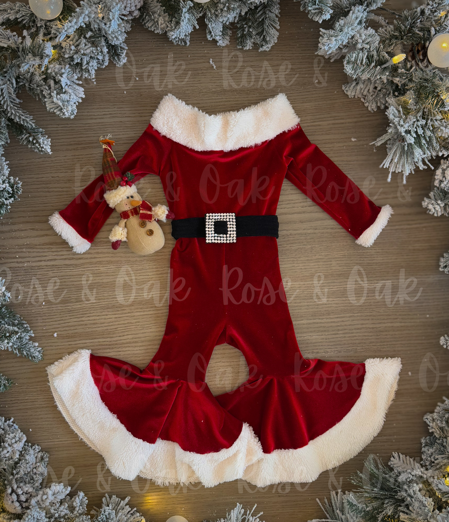 SANTA Baby Jumpsuit