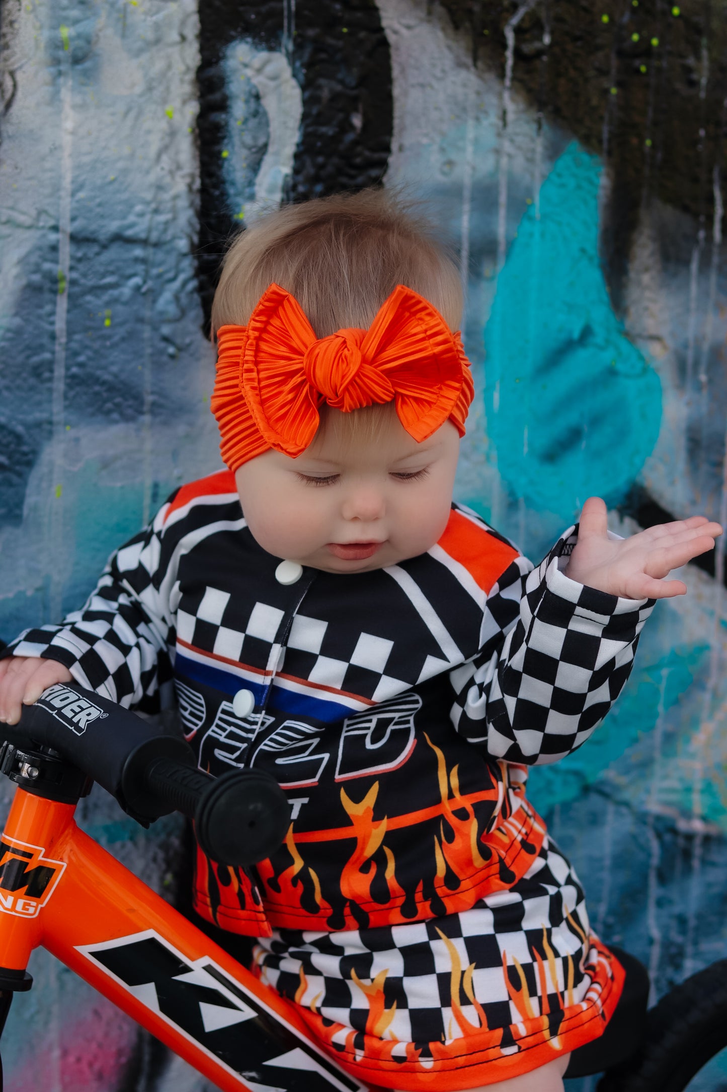 Orange Dream Knotted HeadWrap