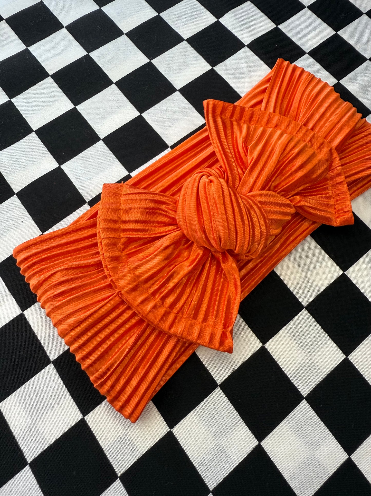 Orange Dream Knotted HeadWrap