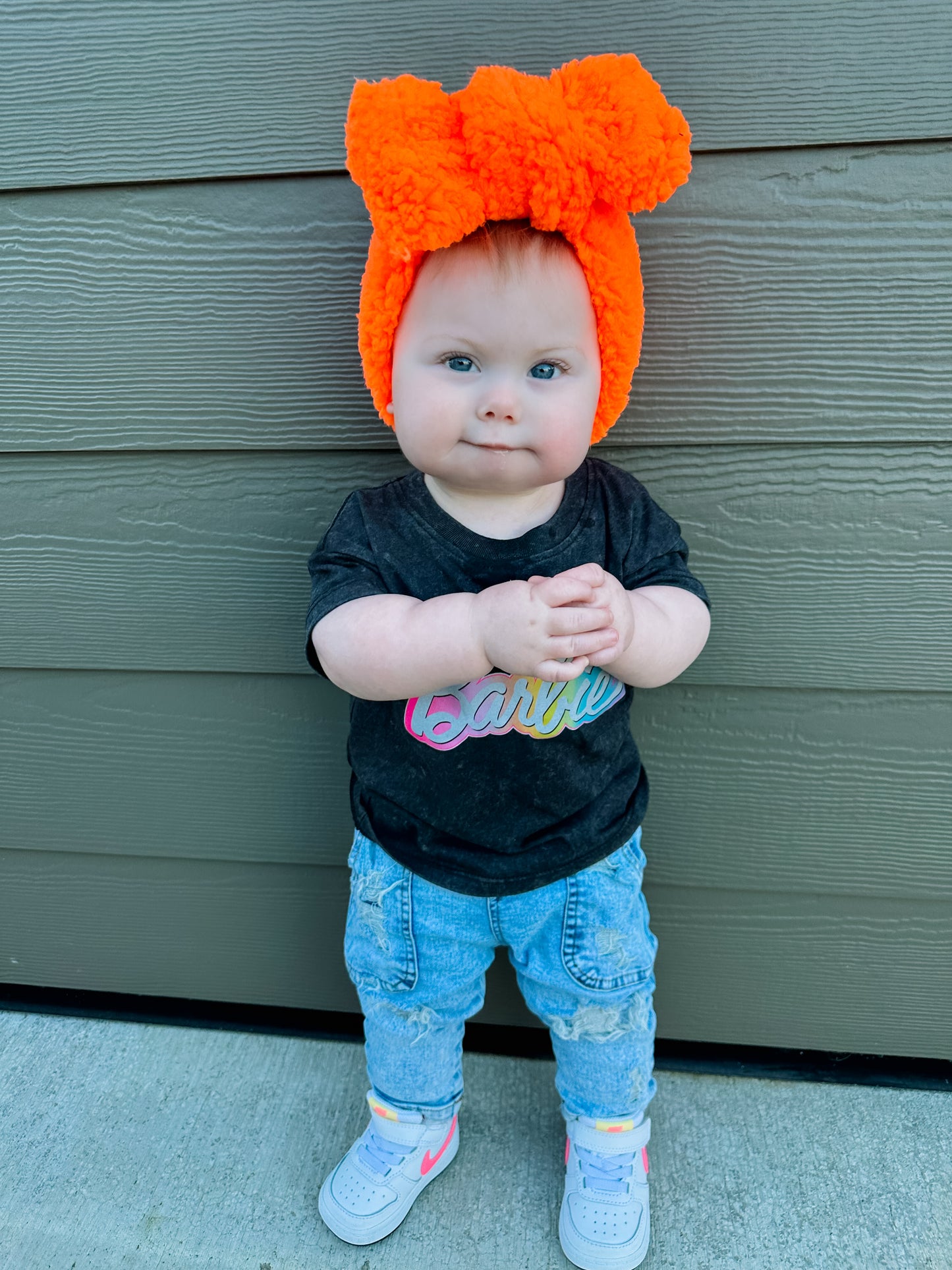 Electric Orange ⚡️ Knotted Headwrap