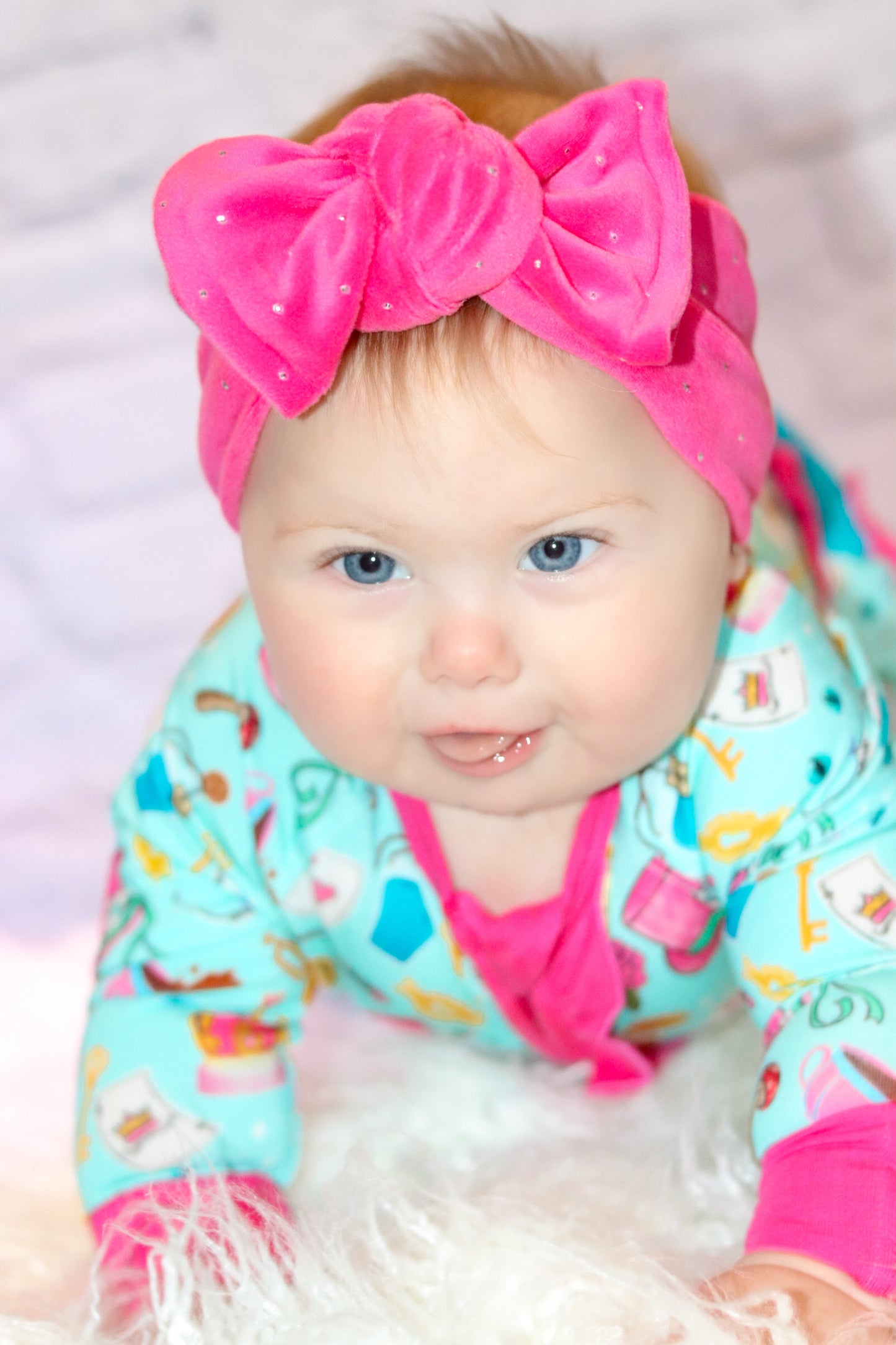 Jolly Red Knotted Headwrap