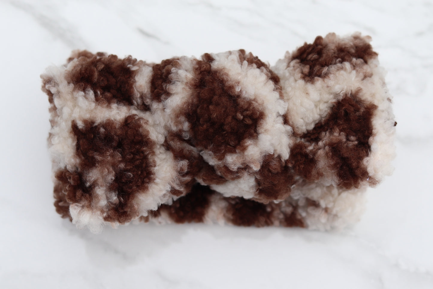 Cozy Cheetah Knotted Wrap