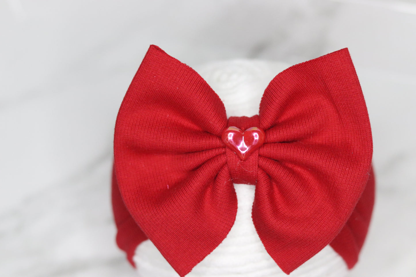 Red Heart Big Bow Headwrap
