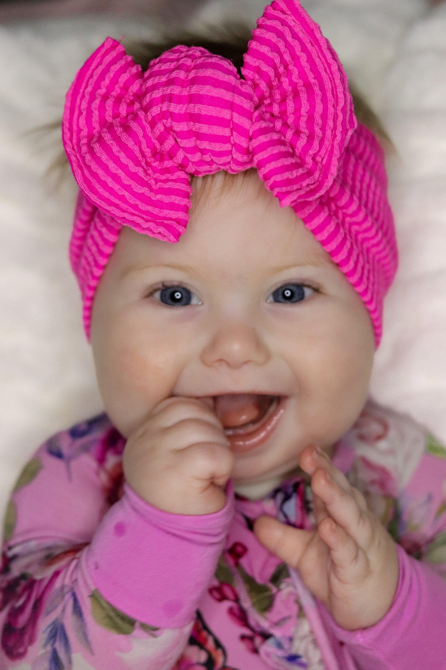 Malibu Pink Knotted Headwrap