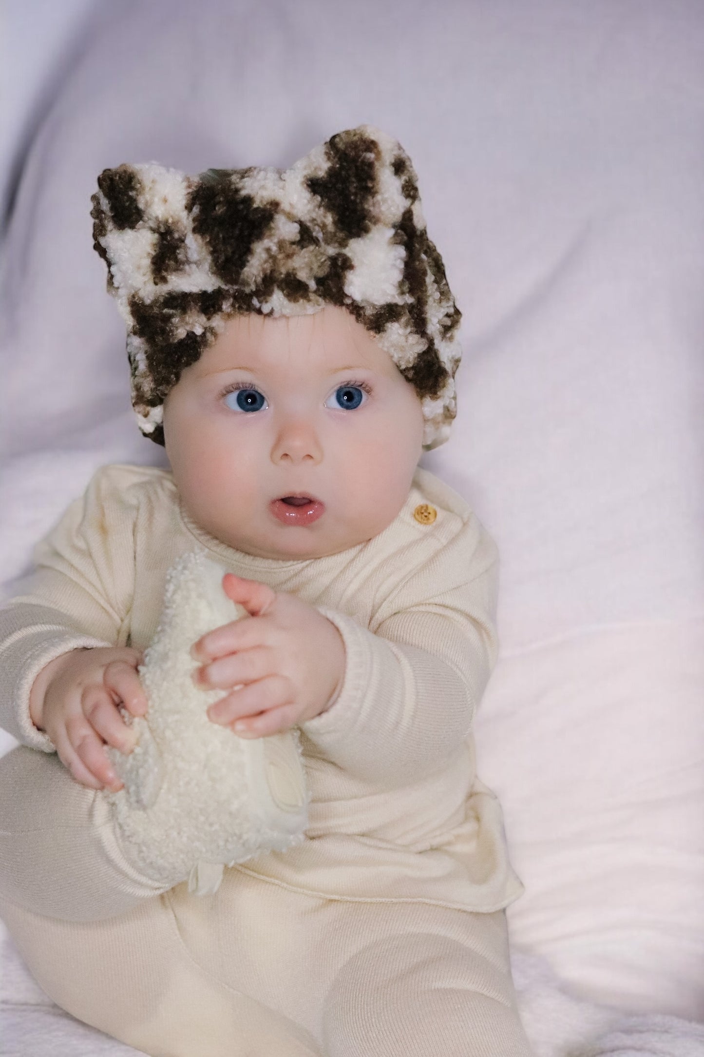 Cozy Cheetah Knotted Wrap