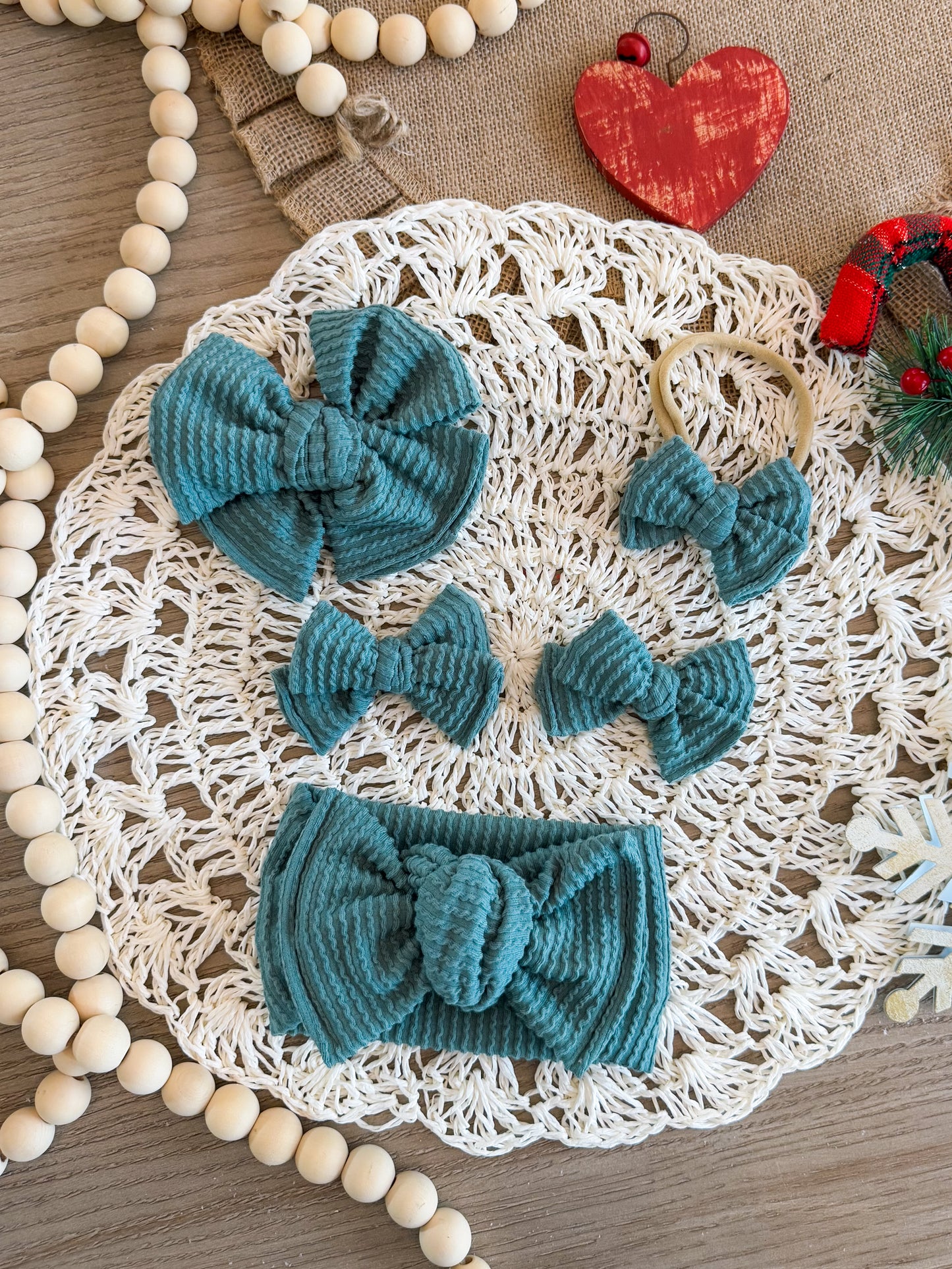 Christmas Big Brooke Bow