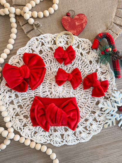 Christmas Big Brooke Bow