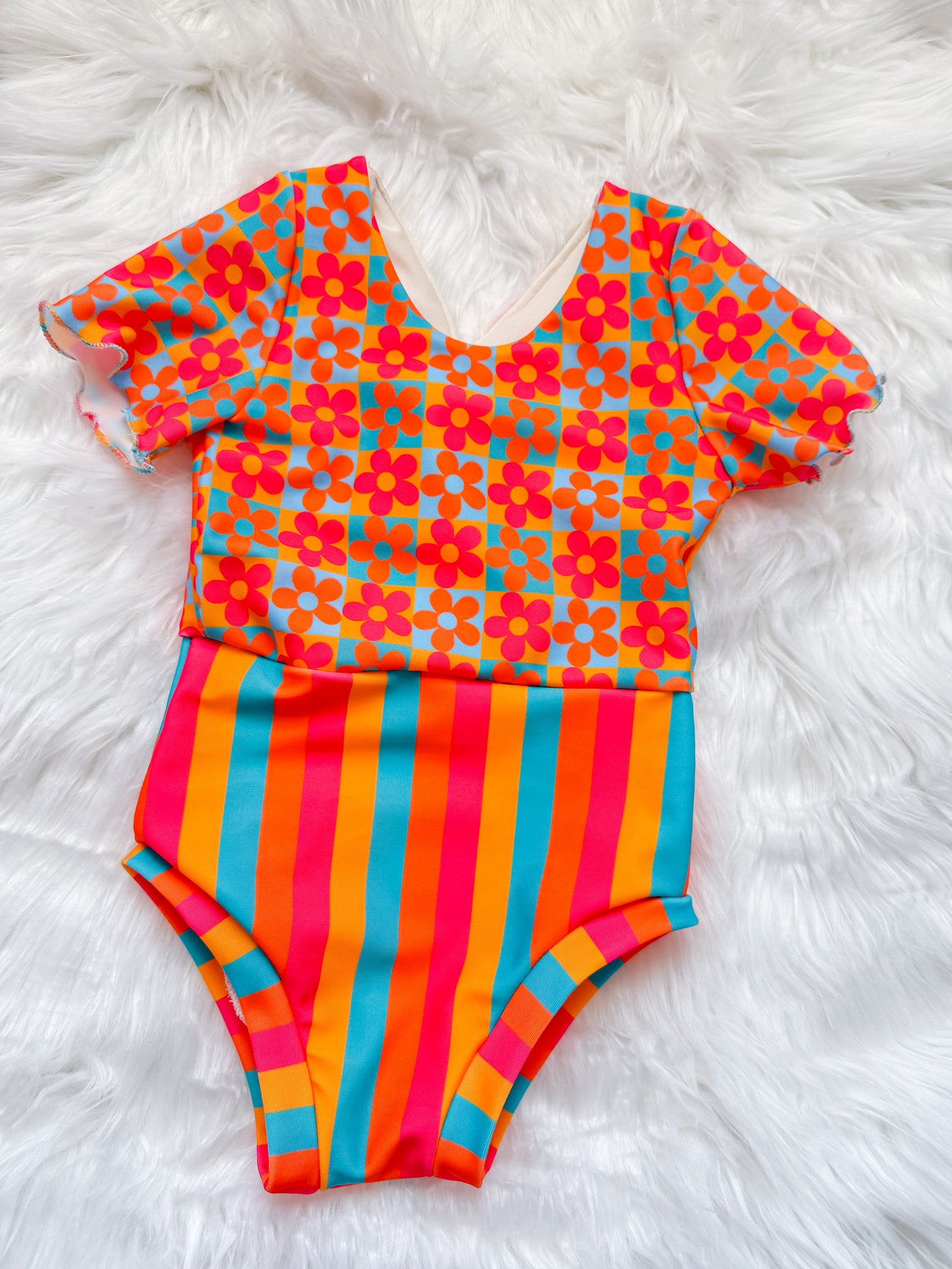 Stella Swimsuit one piece with cross over back