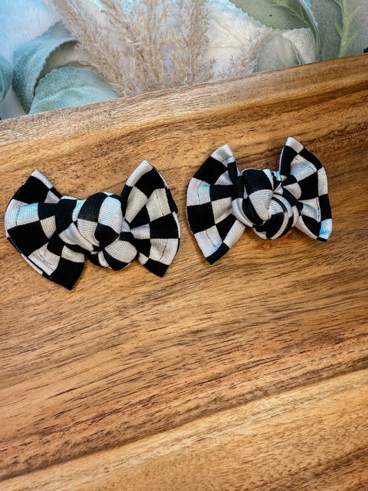 Checkered Cutie Piggy set