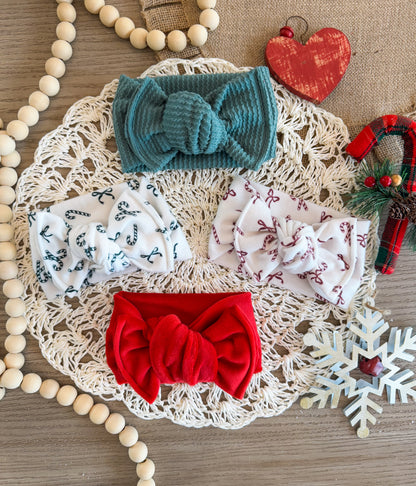 Christmas Knotted Headwraps