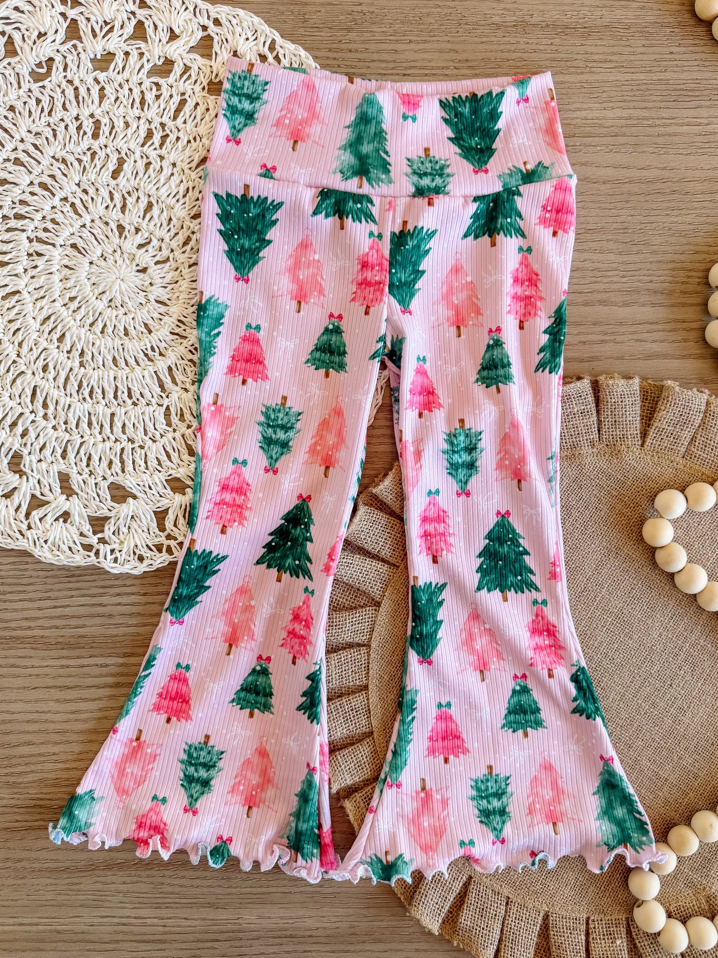 2T Pinkmas Flare Pants