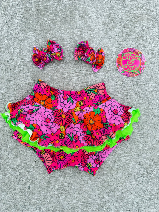 Summer Blooms Double Skirty