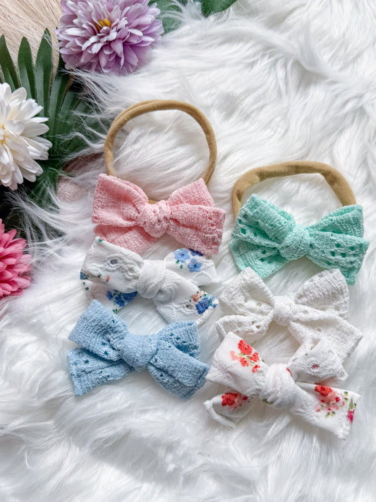 Brooke on nylon Spring Pastels Collection