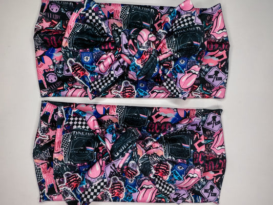 Girls Rock Knotted Headwrap