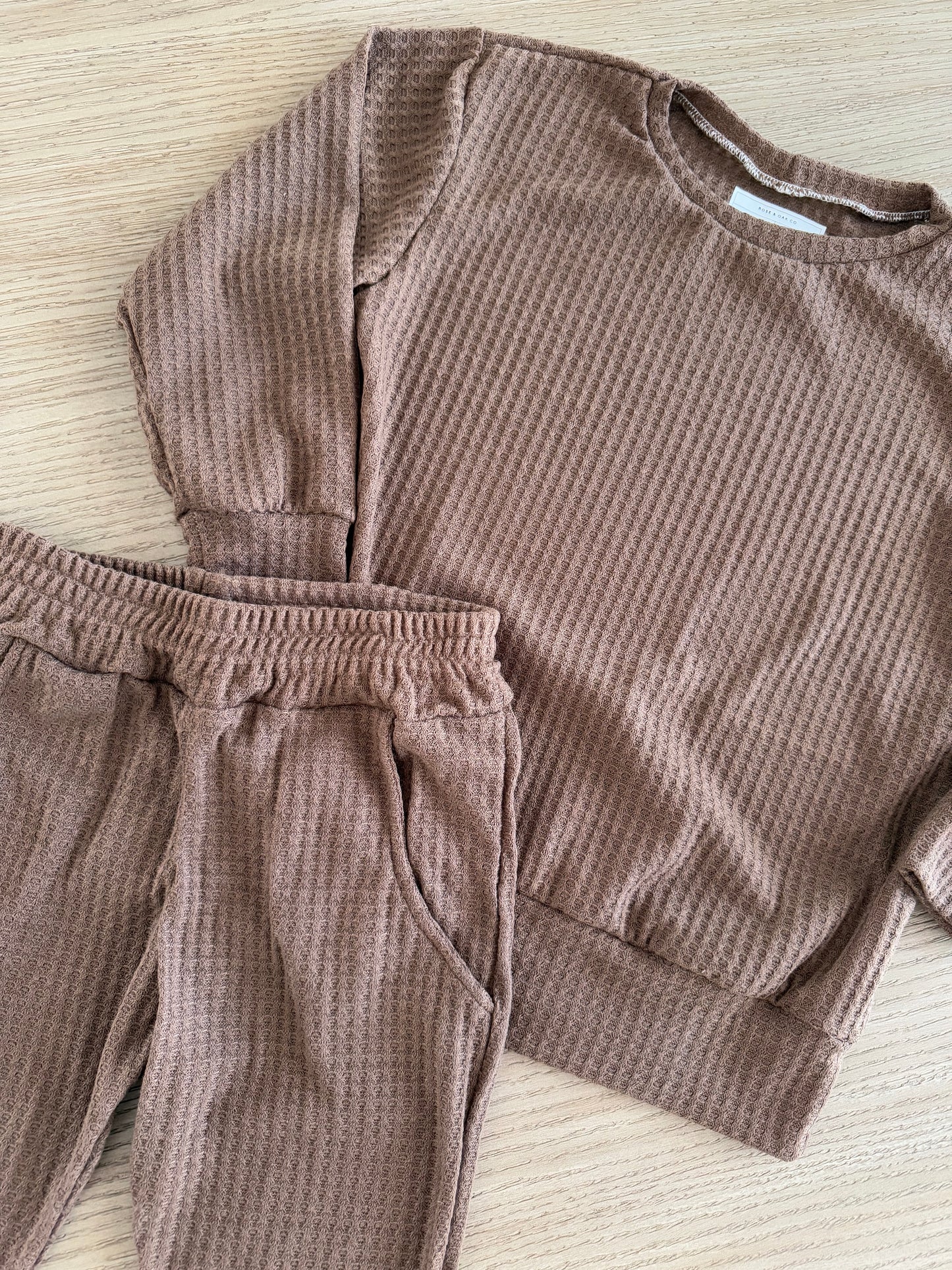Mocha Waffle Set