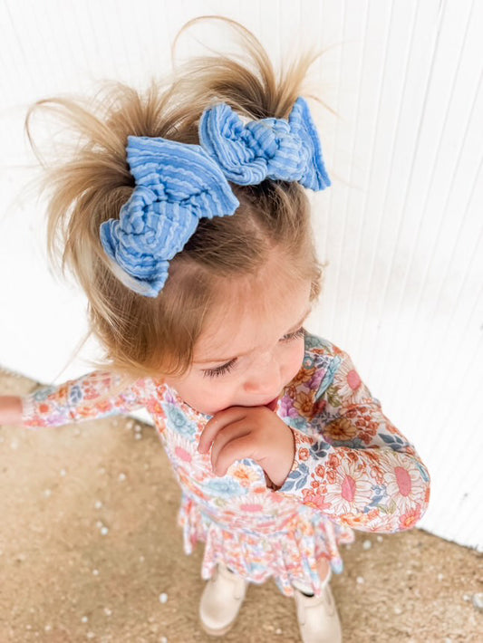 Spring Solids Azure Piggies