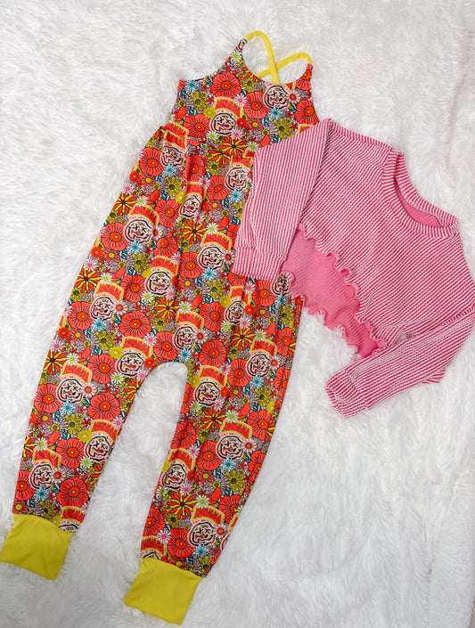 Floral Nirvana Romper & Honey Top