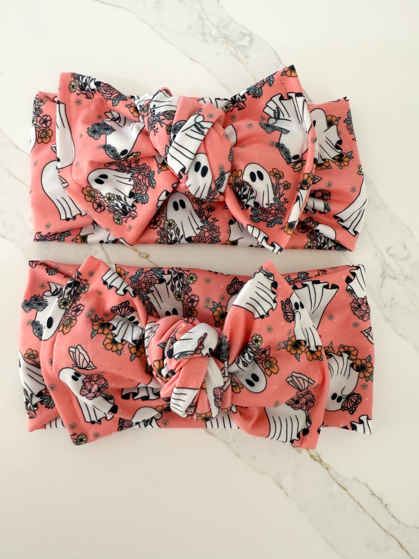 Ghosty Vibes Knotted Headwrap