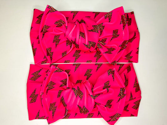 Cheetah Bolts Swim Headwrap