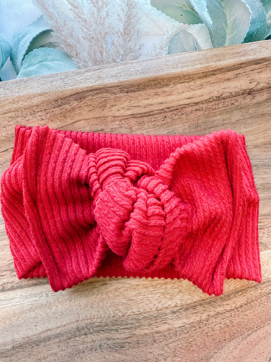 Cherry Red Headwrap