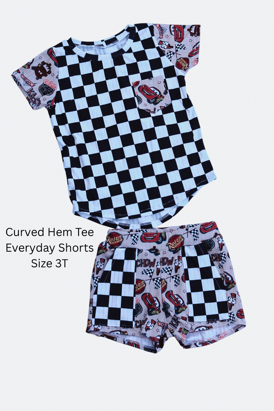 RTS Black/White Checkered Set
