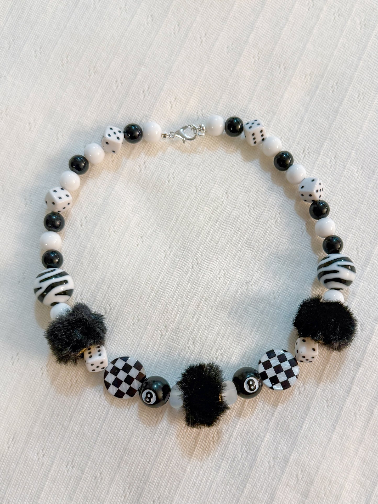 Black and white Vibes Necklace
