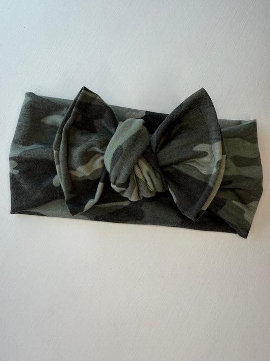 Camo Cutie Knotted Headwrap