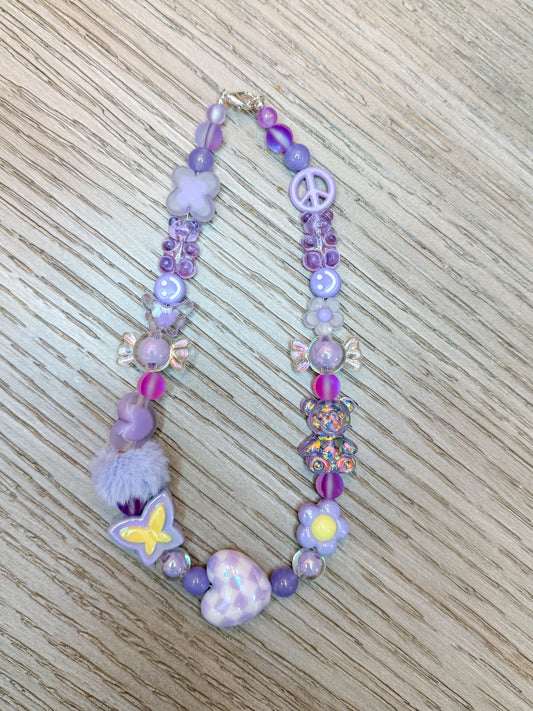 Purple Power Necklace