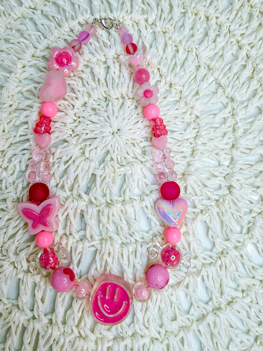 All The Pinks Necklace