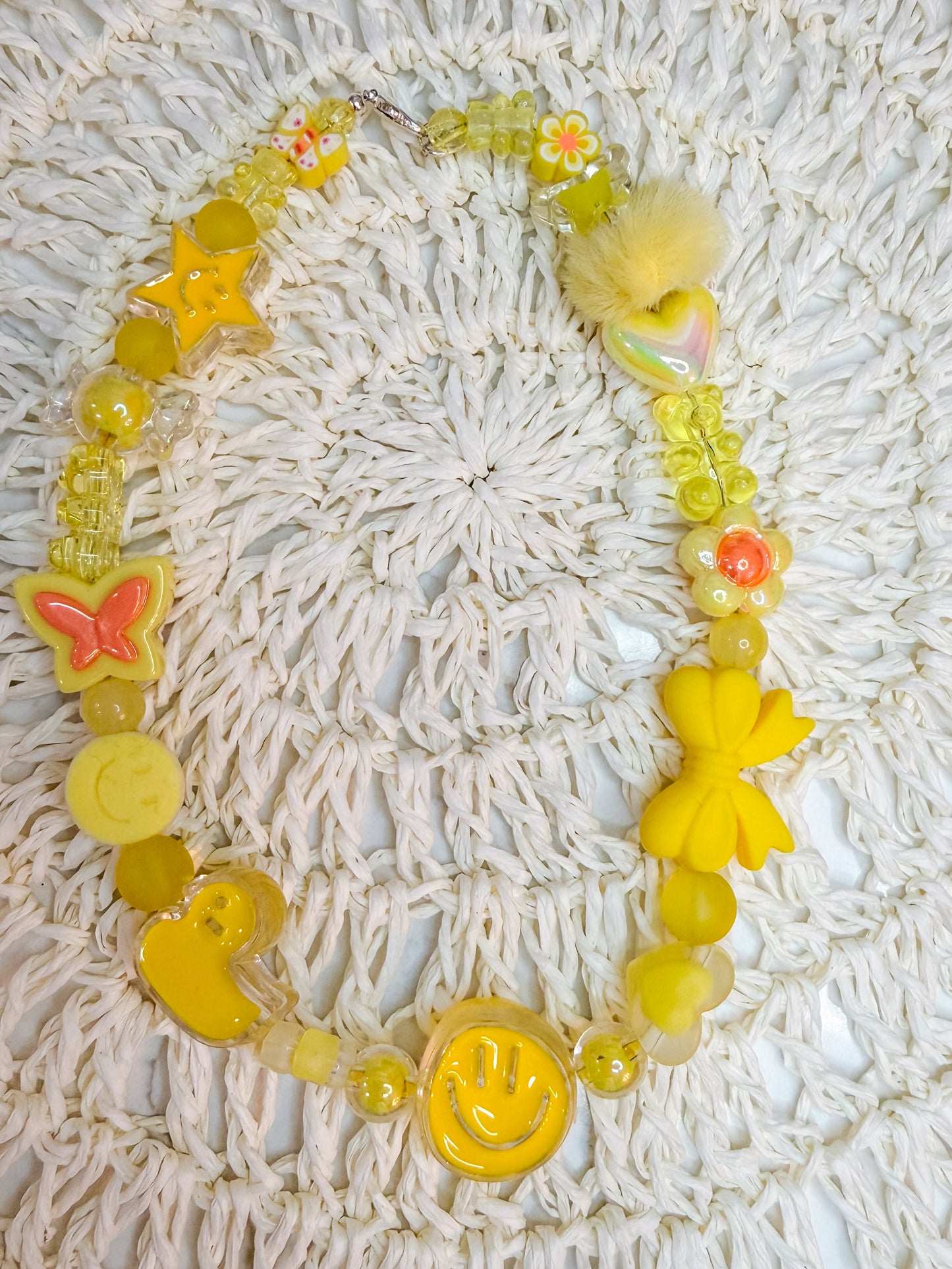 Sunshine Yellow Necklace