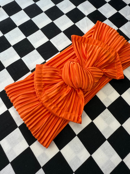 Orange Dream Knotted HeadWrap