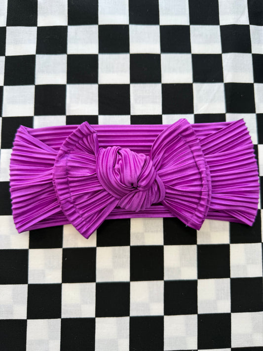 Magic Magenta Knotted Headwrap