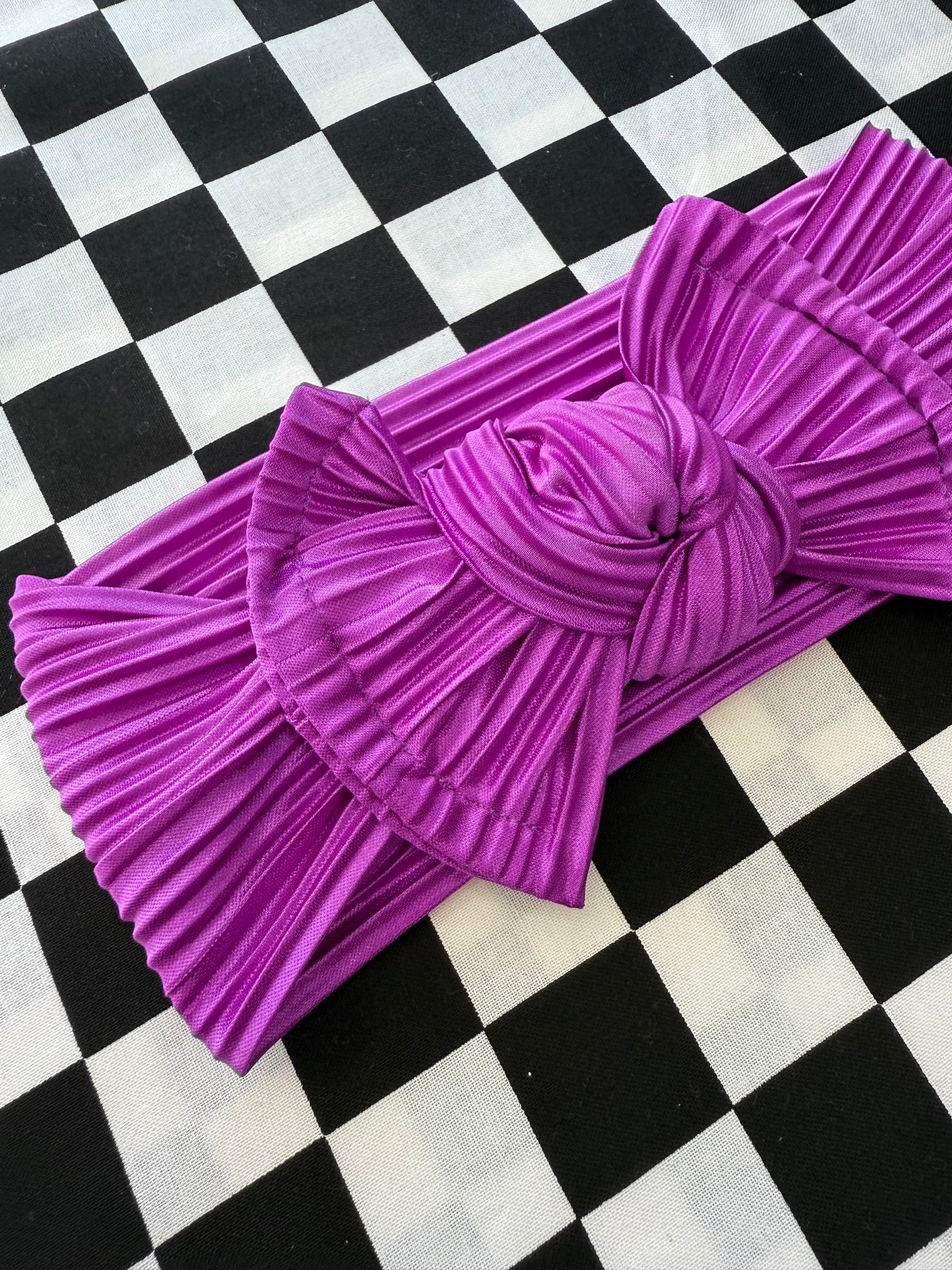 Magic Magenta Knotted Headwrap