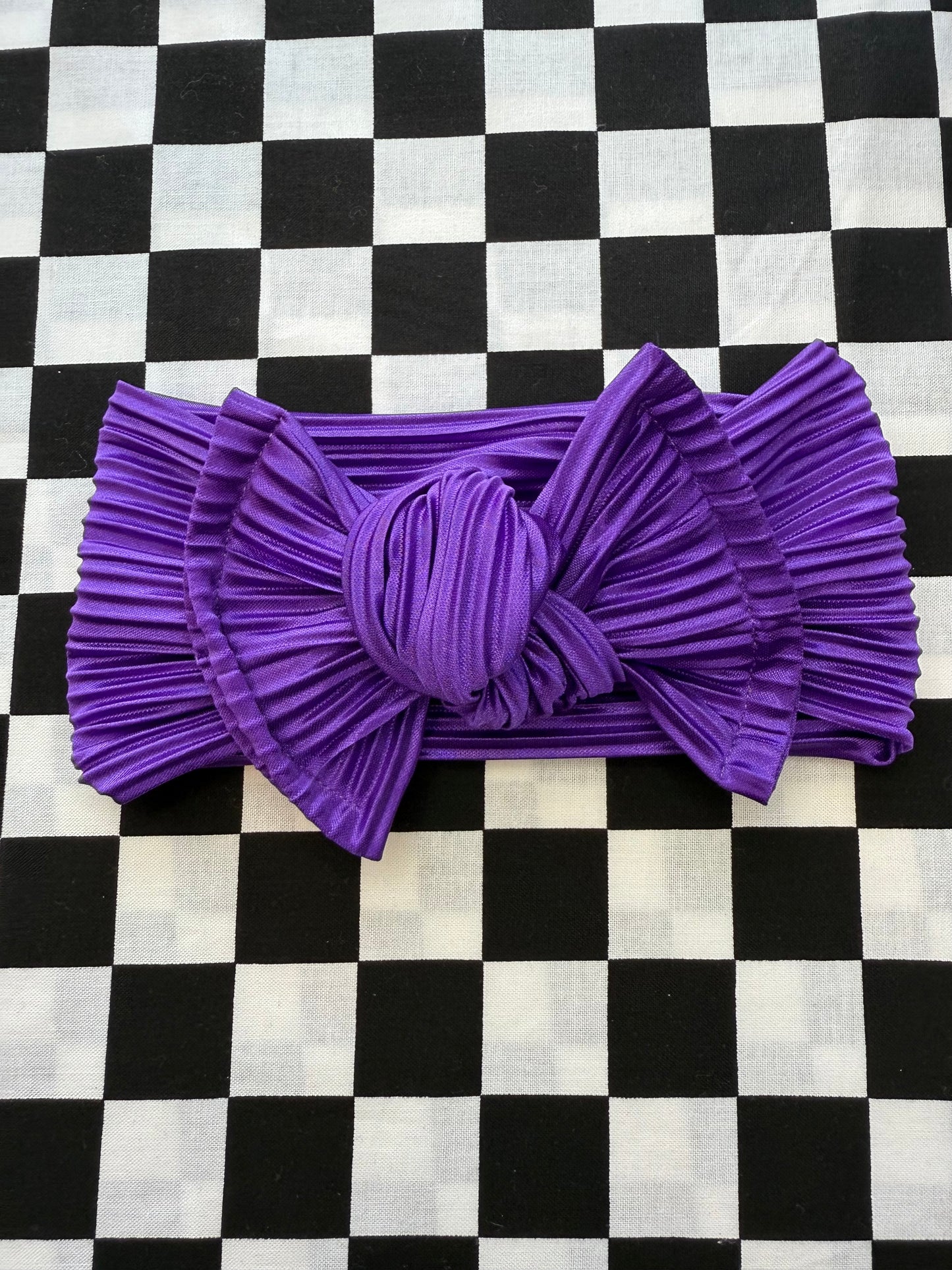 Grape Crush Knotted Headwrap