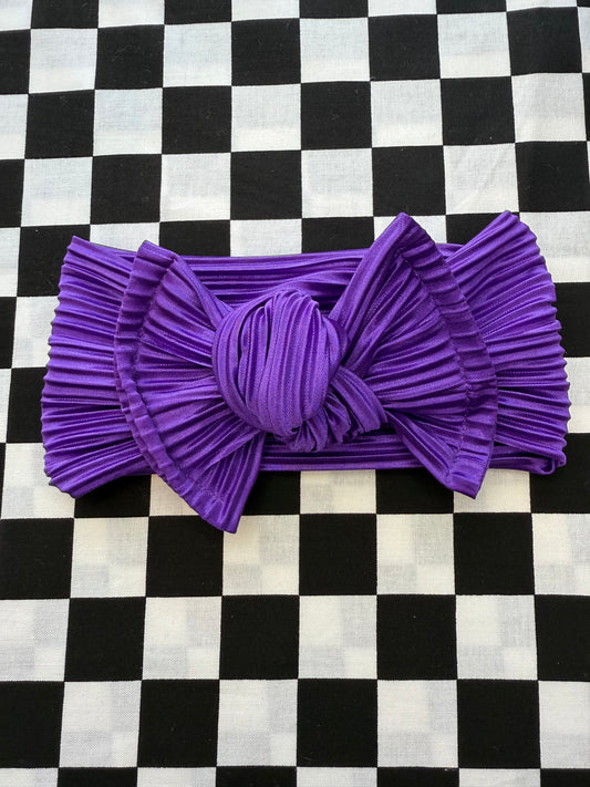 Grape Crush Knotted Headwrap