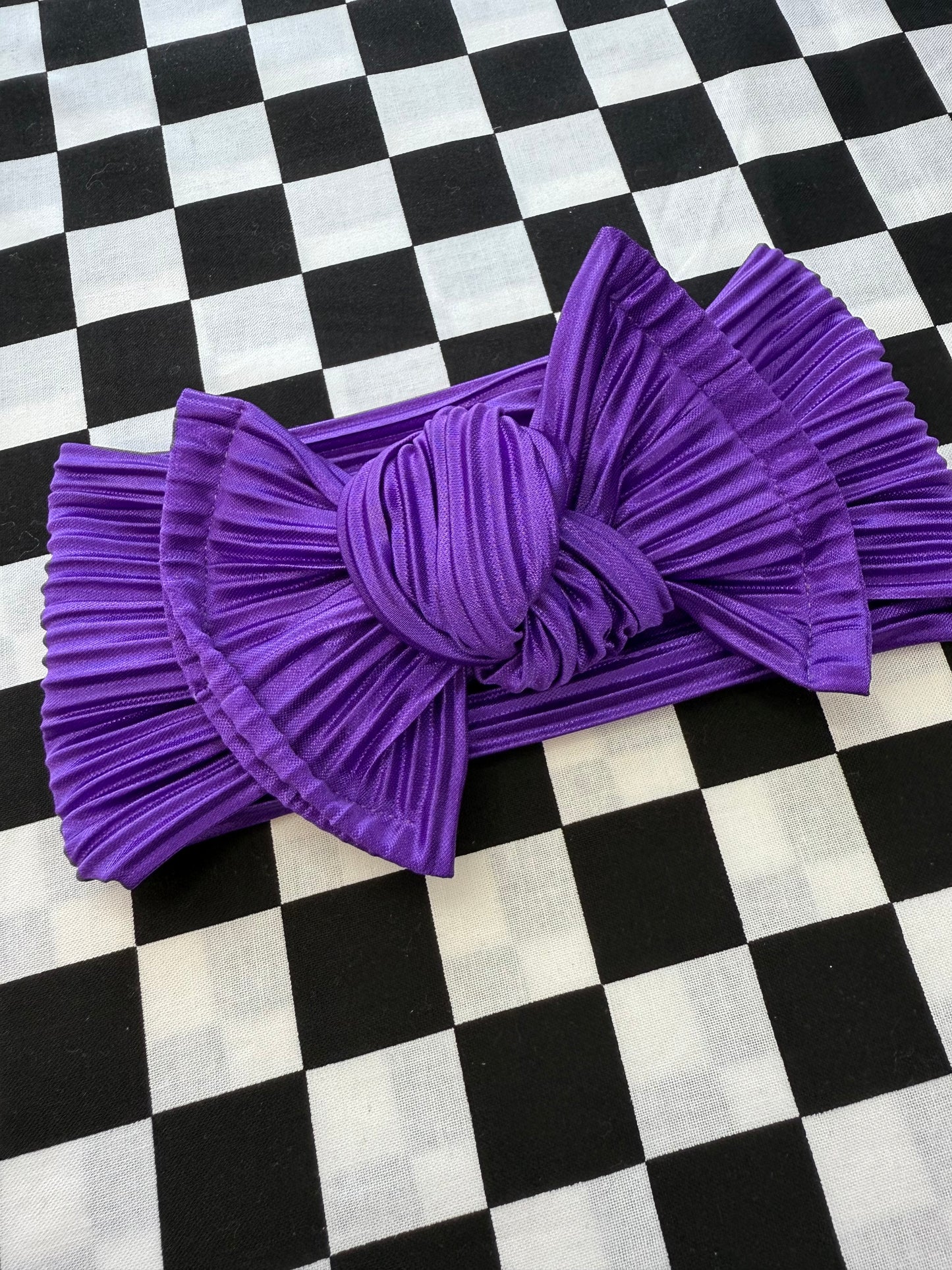Grape Crush Knotted Headwrap