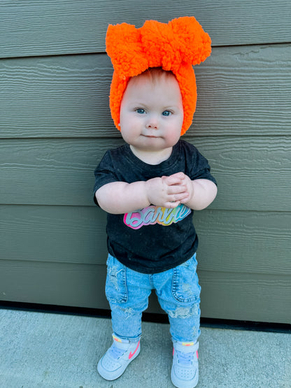 Electric Orange ⚡️ Knotted Headwrap