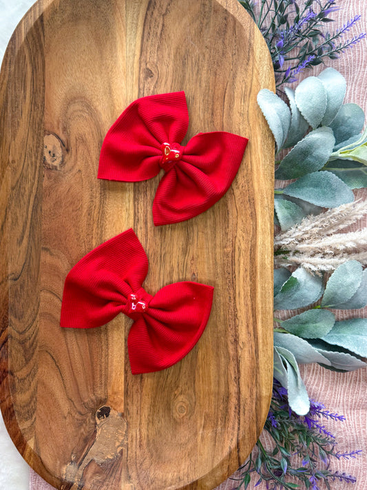 Red Heart Biggie Bow
