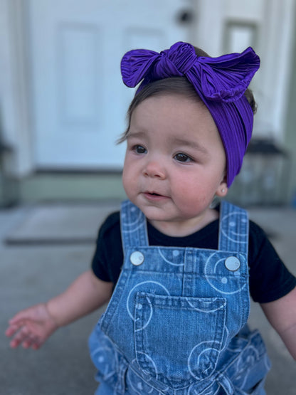 Grape Crush Knotted Headwrap