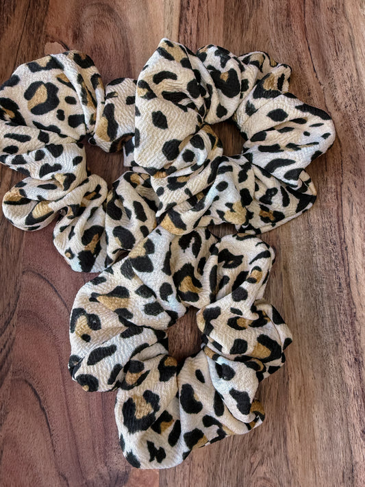 Cheetah Girl Scrunchies