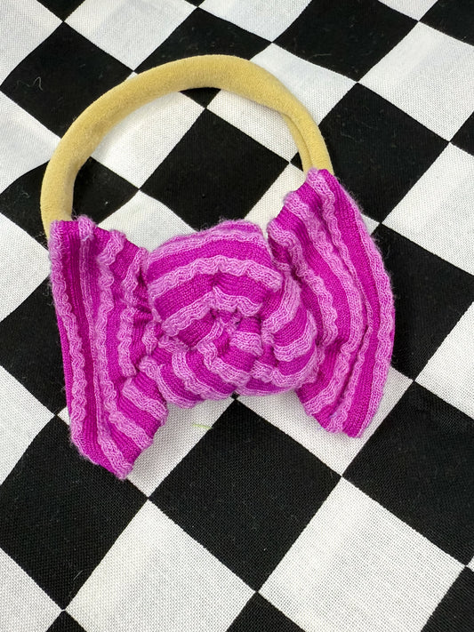 The Neons Magenta Bow on Nylon