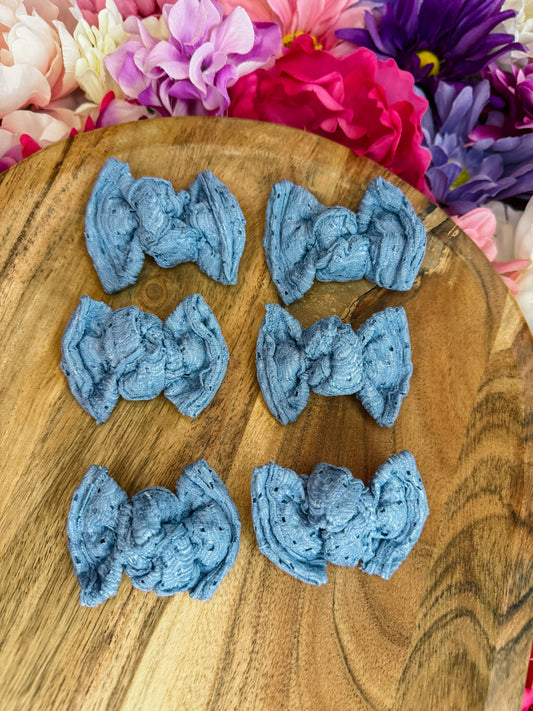 Sand Loop Lace Blue piggies